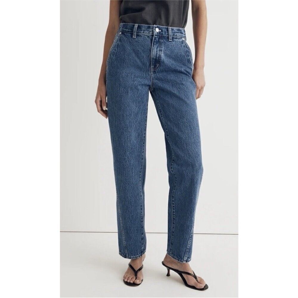 Madewell Baggy Straight Jeans Twisted Seam Edition Women's Size 27 - Picture 1 of 9